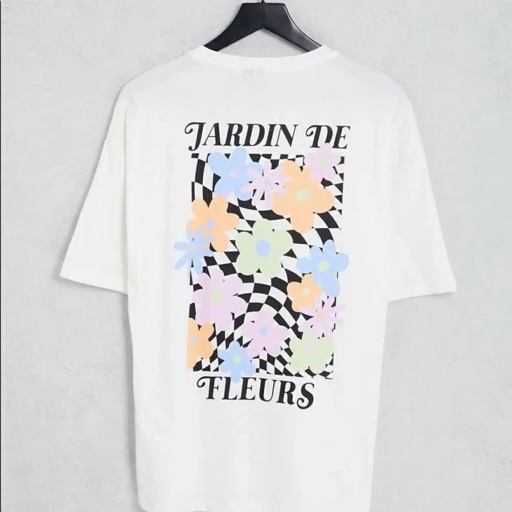 Vero Moda FRSH oversized T-shirt with back print